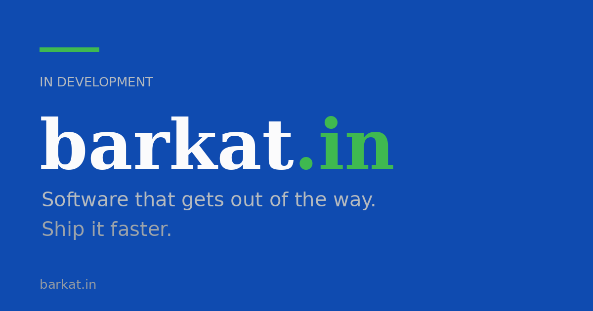 Link preview image for barkat.in